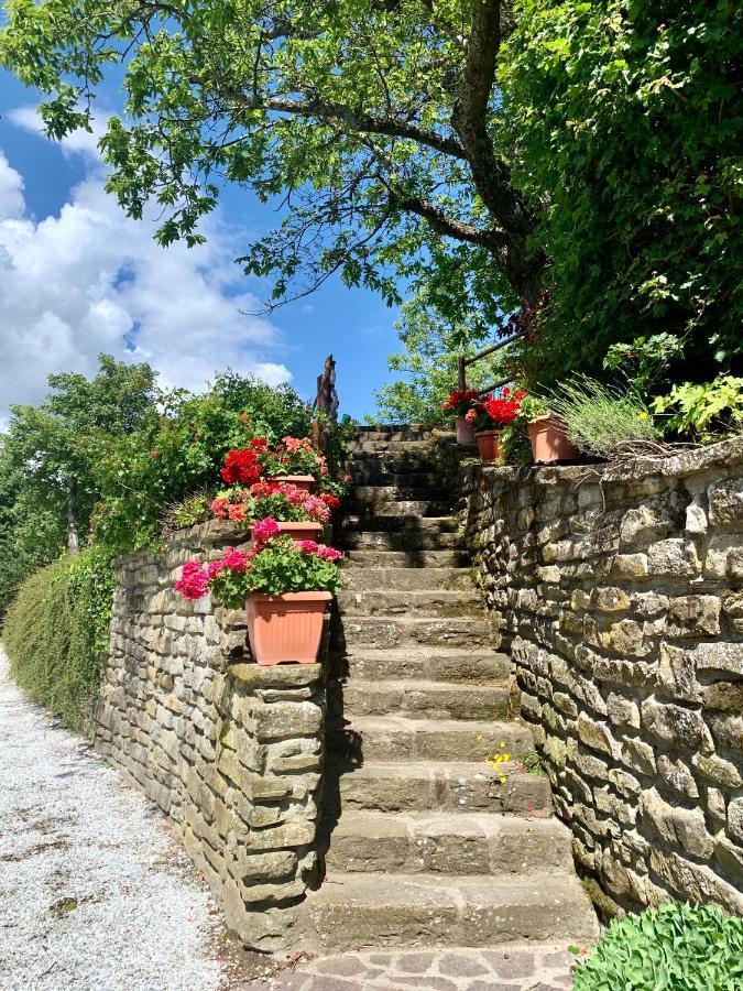 Agriturismo La Fine Villa Piancaldoli Bagian luar foto